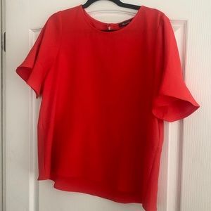 Red Madewell blouse